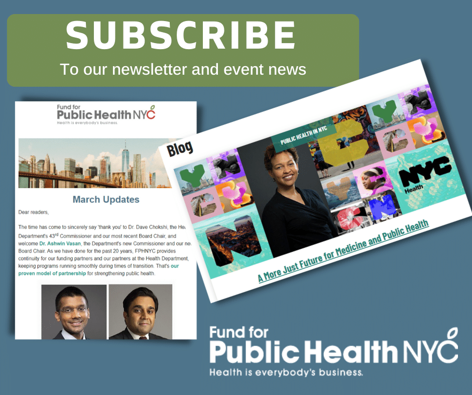 Subscribe to FPHNYC newsletter