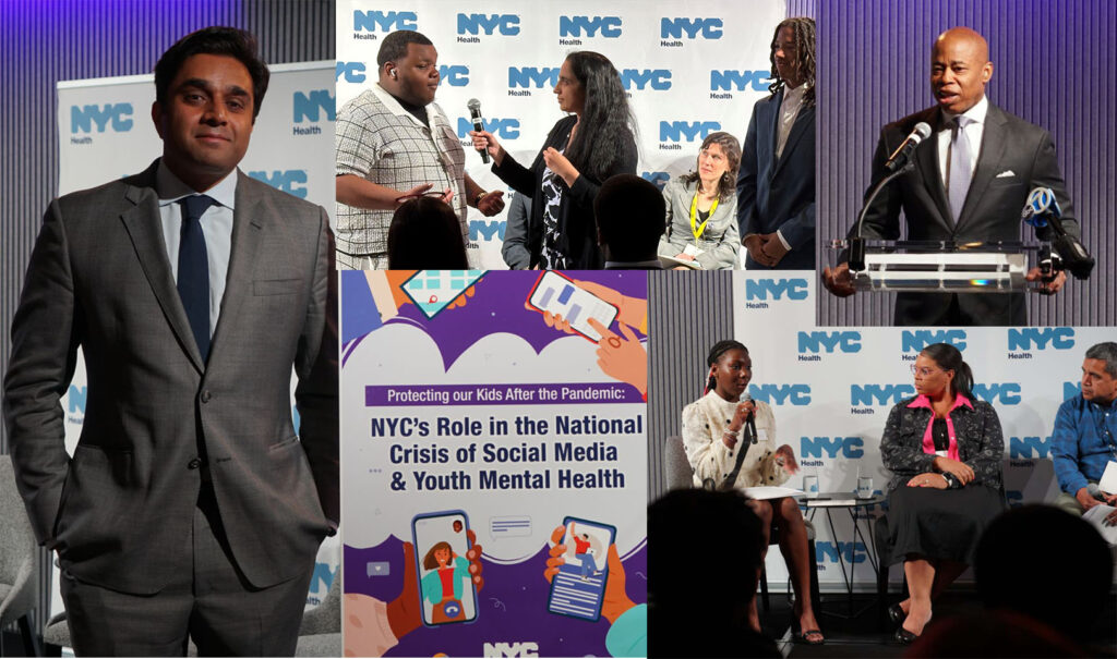 Photos from June 2023 convening on NYC’s Role in the National Crisis of Social Media & Youth Mental Health 