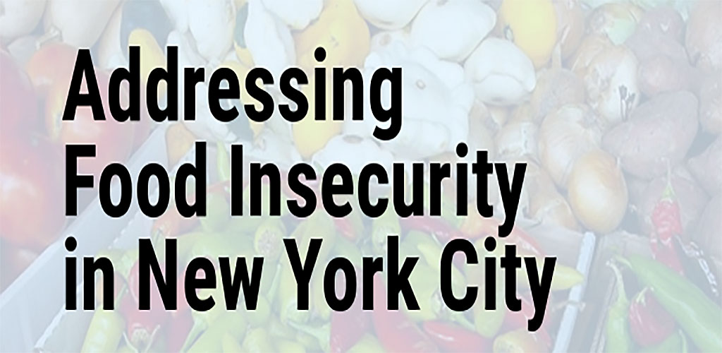 Addressing  Food Insecurity  in New York City
